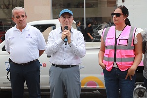 Estacionamiento exclusivo para motos, inaugura el Alcalde Galindo en Centro Histórico