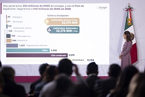 Plan de Crecimiento de Energías Renovables es histórico y aumenta soberanía energética: Presidenta Claudia Sheinbaum