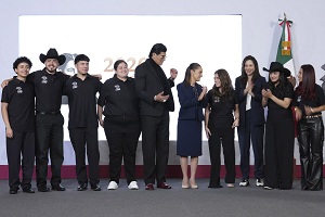 Con México canta,los jóvenes cantan por la Paz y Contra las Adicciones: Presidenta Claudia Sheinbaum