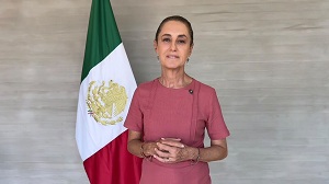 Presidenta Claudia Sheinbaum  anuncia llegada de las primeras 12 locomotoras del Tren Maya de Carga; se inaugura en 2027