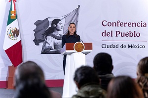 Presidenta Claudia Sheinbaum  llama las y los mexicanos a sumarse al rechazo a la  violación de los Derechos Humanos de connacionales en EE. UU.