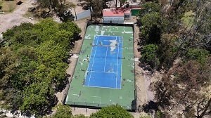 Familias potosinas  disfrutaran este verano un Centro Tenístico Renovado