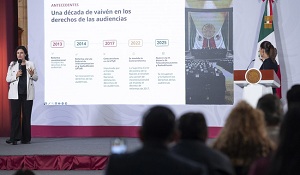 CRT abre consulta pública sobre lineamientos generales  para la Protección de los Derechos de las Audiencias: Presidenta Claudia Sheinbaum  
