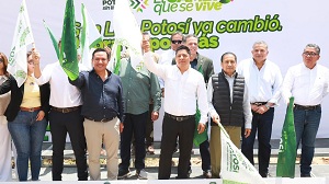 El Gobernador Ricardo Gallardo pone en marcha la segunda etapa de La Vía Alterna Suar