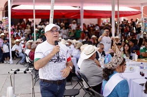 Enrique Galindo encabeza festejos por el 102 Aniversario del Ejido Escalerillas