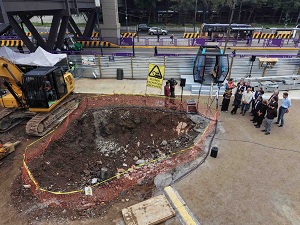 El mejor transporte para el que menos tiene: Presidenta Claudia Sheinbaum supervisa construcción de la linea 4 de Cablebús
