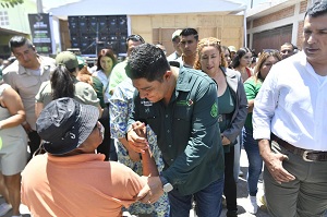 El Gobernador del Estado, Ricardo Gallardo Cardona entrega apoyos y arranca obras en Ciudad Fernández