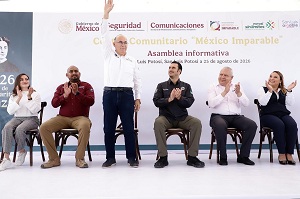 Gobierno de la Capital y Gobierno de México suman esfuerzos por la paz y seguridad con nuevo Centro Comunitario en La Pila