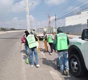 Seduvop  da mantenimiento a Circuito Potosí previo a la Fenapo 2026