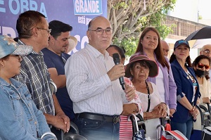 Trabajo sin pausa por la Capital; Galindo entrega nuevas calles