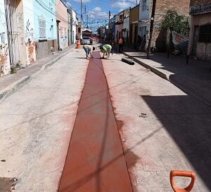Interapas resuelve problema de drenaje en Moctezuma del barrio de Tlaxcala