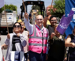 Gobierno de Enrique Galindo intensifica arranques de obra pública