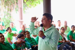 El Gobernador Ricardo Gallardo ampliará apoyos alimentarios en Tamuín