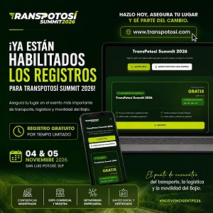 Transpotosi Summit 2026 abrirá nuevas oportunidades para el sector logístico