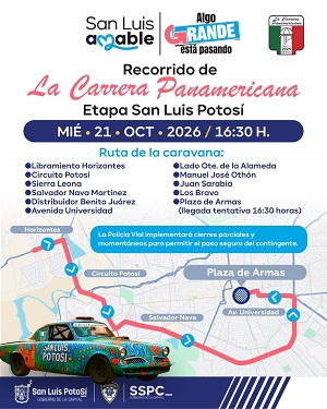 San Luis Capital recibirá las Etapas 6 y 7 de la Carrera Panamericana 2026