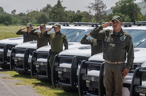 El Gobernador Ricardo  Gallardo proyecta Megagimnasio para elementos de Seguridad Estatal  y Federal