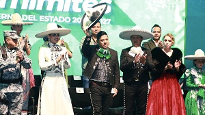 El Gobernador Ricardo Gallardo inaugura la máxima Fiesta de la Charraría Nacional en San luis Potosí