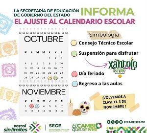 SEGE invita a disfrutar días de asueto por festividades del  Xantolo