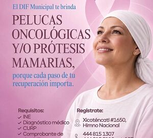 DIF Municipal invita a pacientes en tratamiento oncológico a solicitar una peluca gratuita