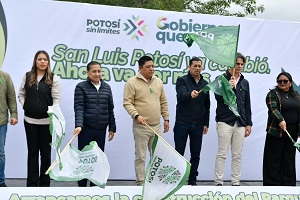 El Gobernador Ricardo Gallardo lleva el cambio a la Capital con nueva Unidad Recreativa Don Miguel