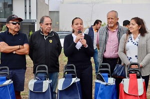 Lleva Gobierno Municipal Capital al 100 a Villa Magna con reforestación y mantenimiento urbano